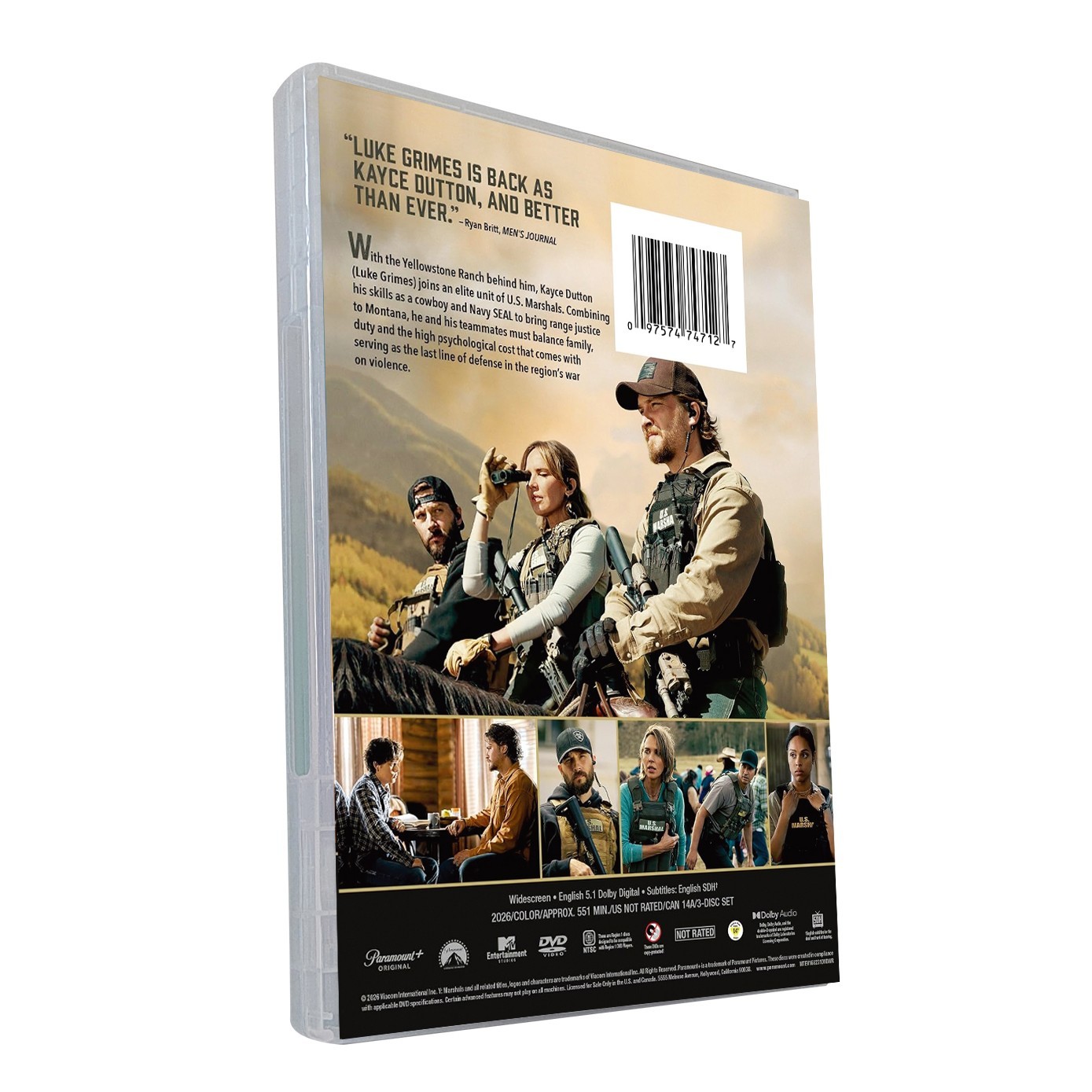 Marshals: Season 1 DVD Western Crime Drama TV Series, Yellowstone Spinoff Marshals: Season 1 DVD Western Crime Drama TV Series, Yellowstone Spinoff