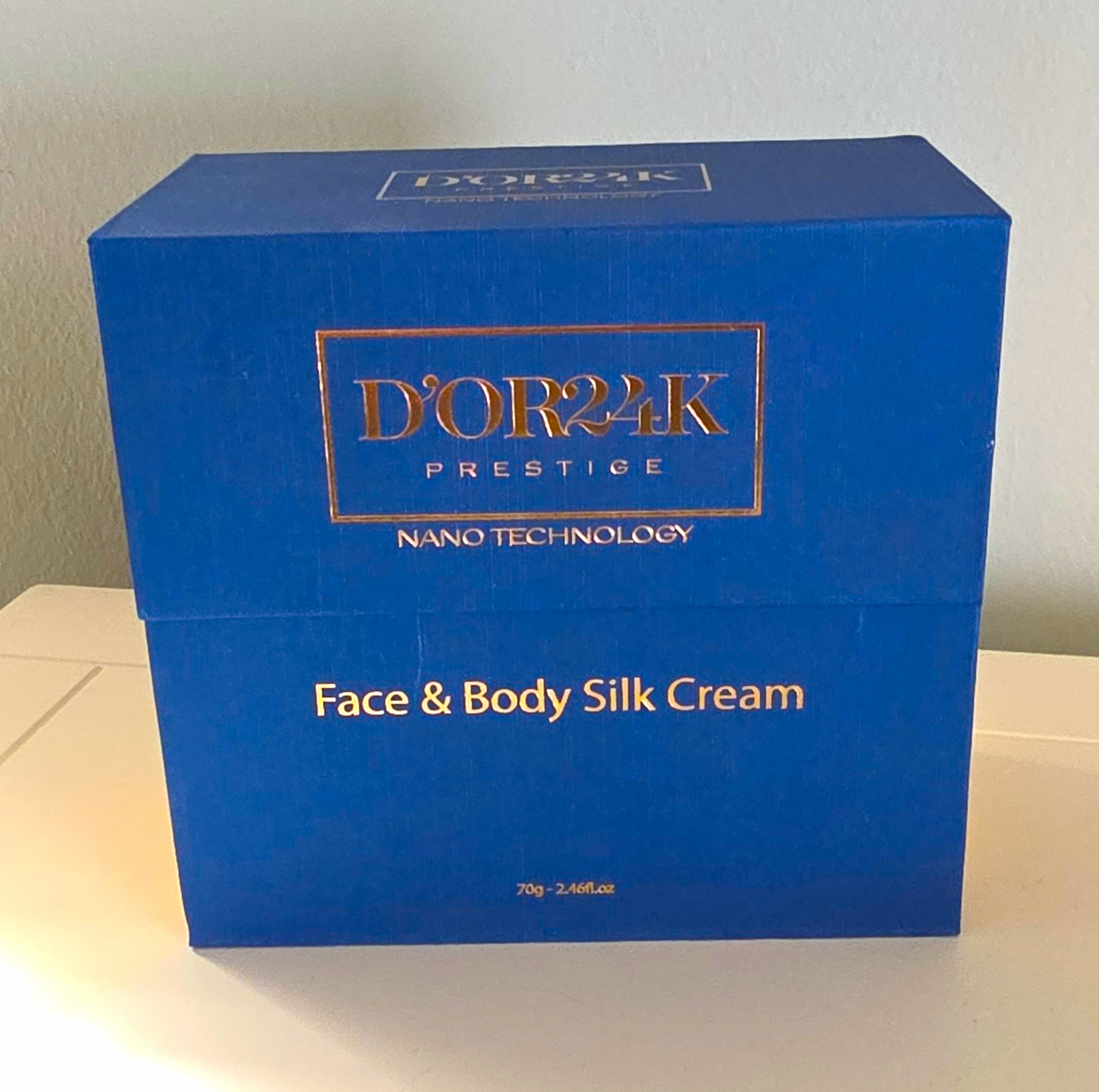 D'OR 24K Prestige Face & Body Silk Cream SPF 15 Broad Spectrum 2.46oz +Spatula D'OR 24K Prestige Face & Body Silk Cream SPF 15 Broad Spectrum 2.46oz +Spatula