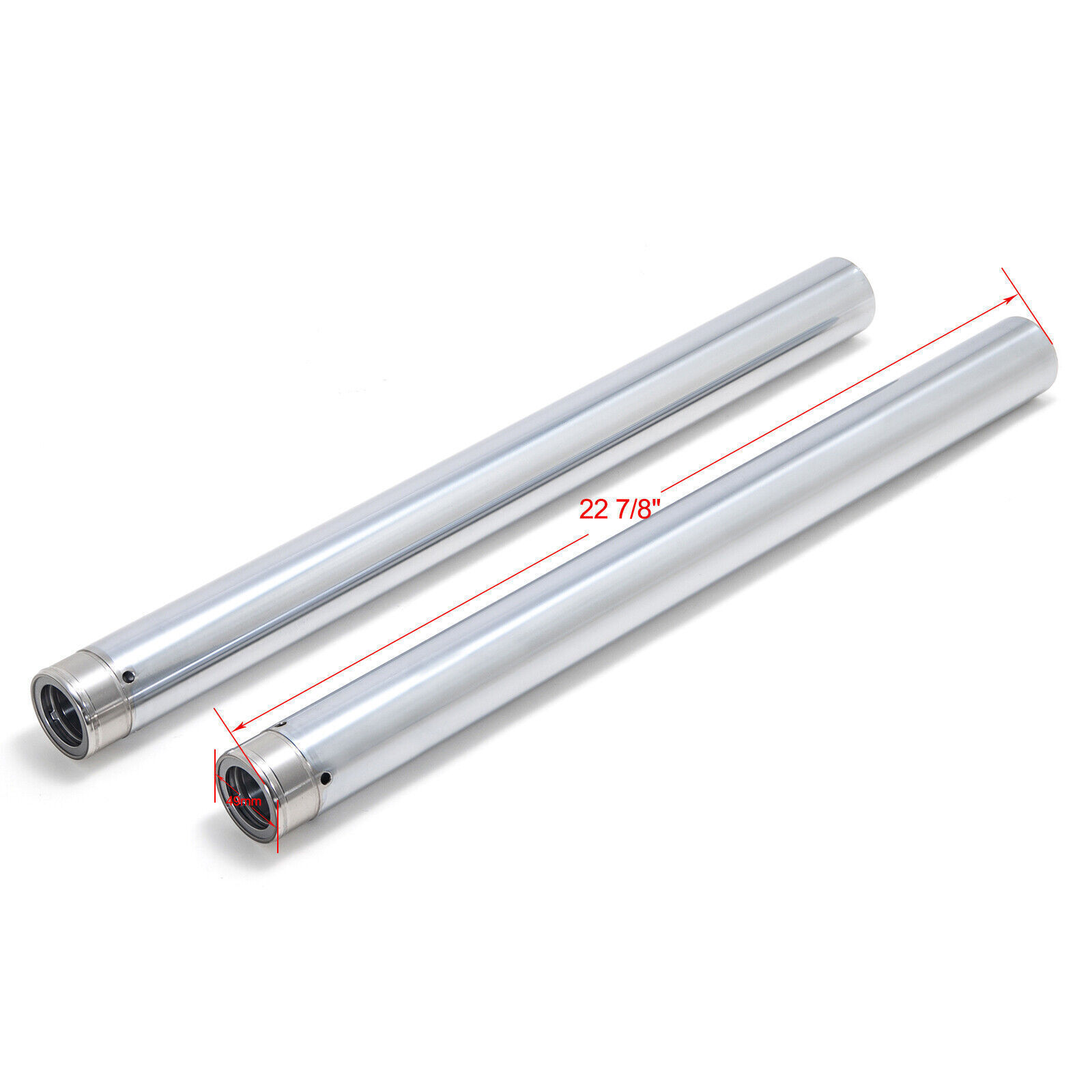 49mm Fork Tubes 45500113 for Harley Touring 2014-2024 Street Glide Road Glide