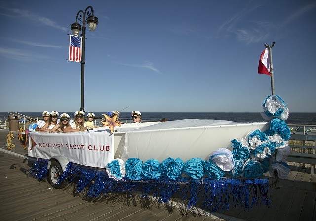 Photo:Ocean City NJ 2017 Baby Parade Ocean City Yacht Club Boardwalk Float