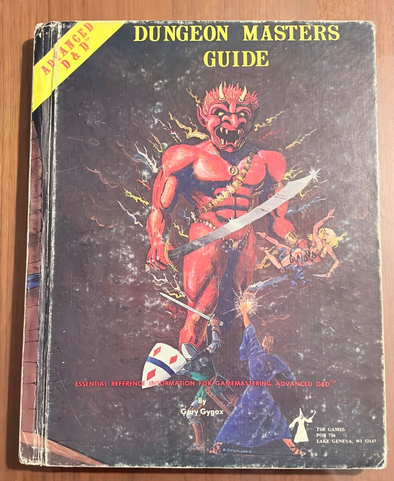 TSR Advanced Dungeons & Dragons Dungeon Masters Guide 1st Edition 1979 TSR Advanced Dungeons & Dragons Dungeon Masters Guide 1st Edition 1979