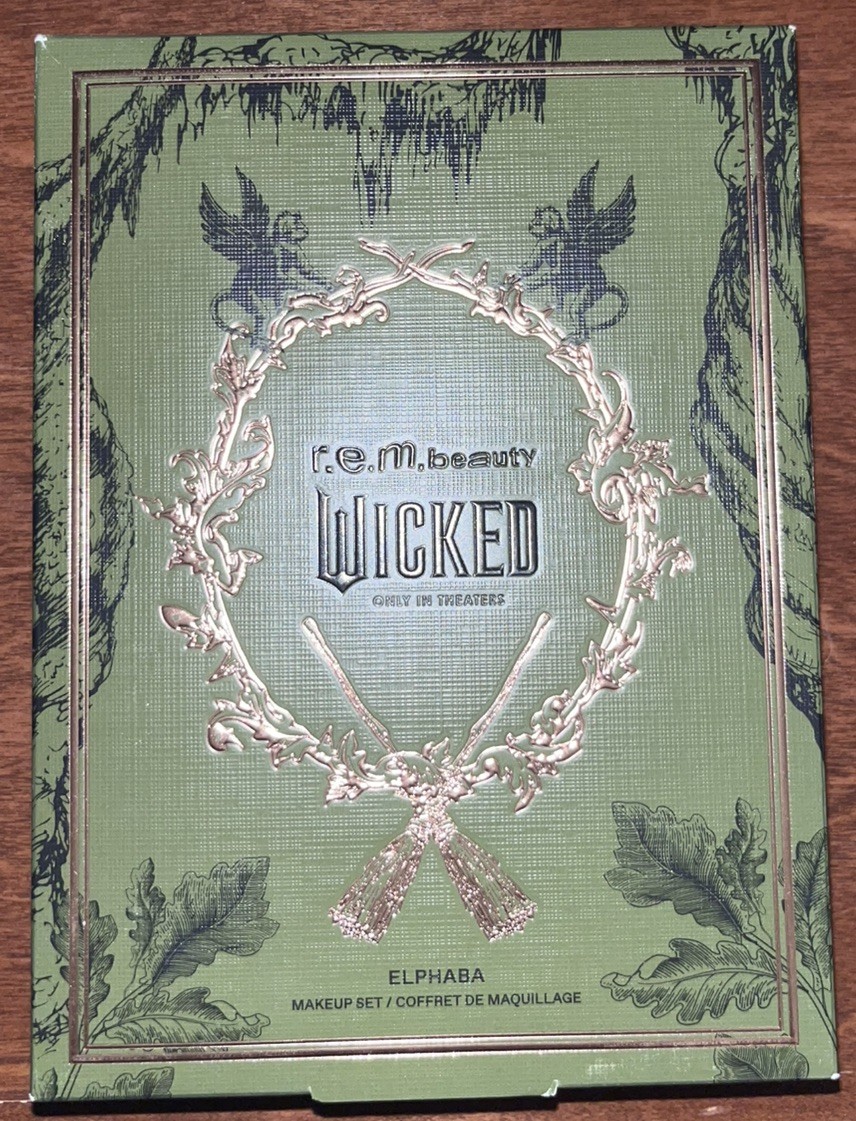 r.e.m. beauty x Wicked Elphaba makeup set rem beauty makeup cosmetics NIB