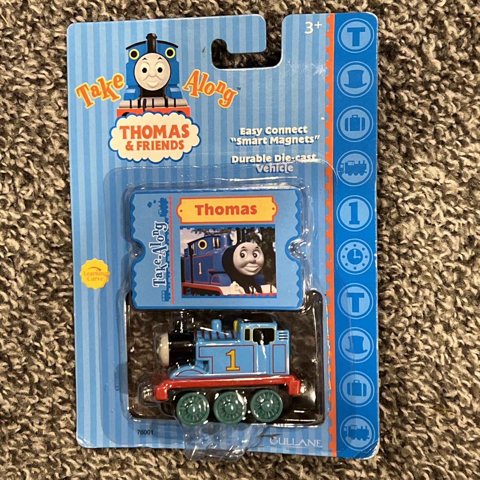 2002 Thomas & Friends “Thomas Take Along” Train,  Die-Cast Toy, New On Card. 