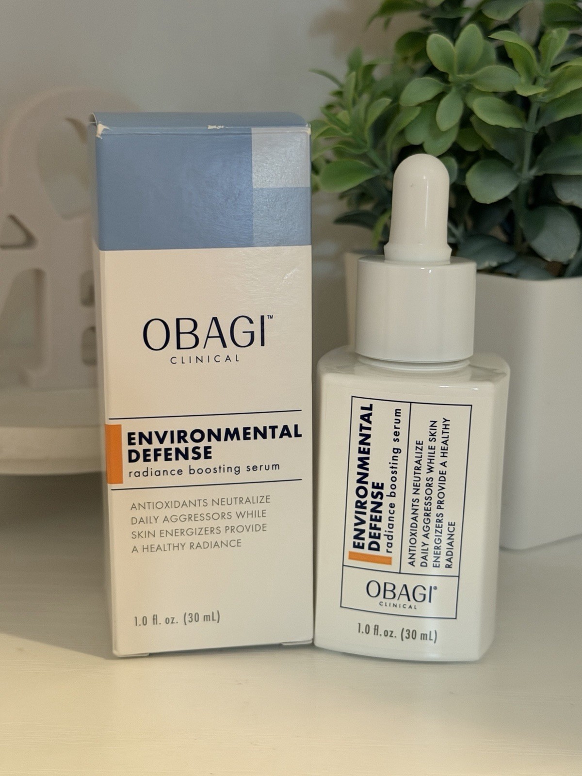 Obagi Clinical ENVIRONMENTAL DEFENSE RADIANCE BOOSTING SERUM, 1.0 fl oz