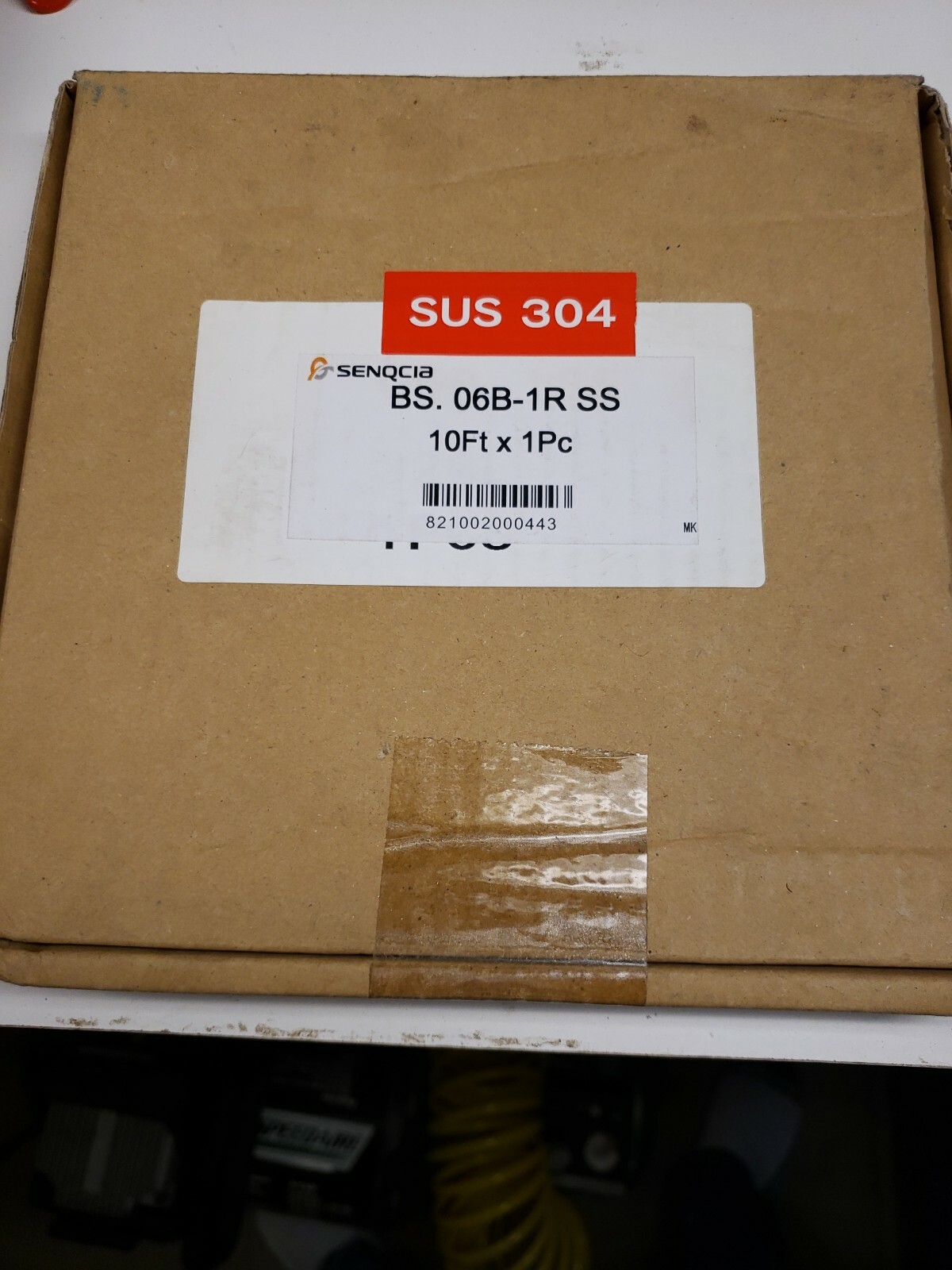 Senqcia 06B-1R 304 SS Stainless Chain 10ft SUS 304 821002000443 06B 304 Senqcia 06B-1R 304 SS Stainless Chain 10ft SUS 304 821002000443 06B 304