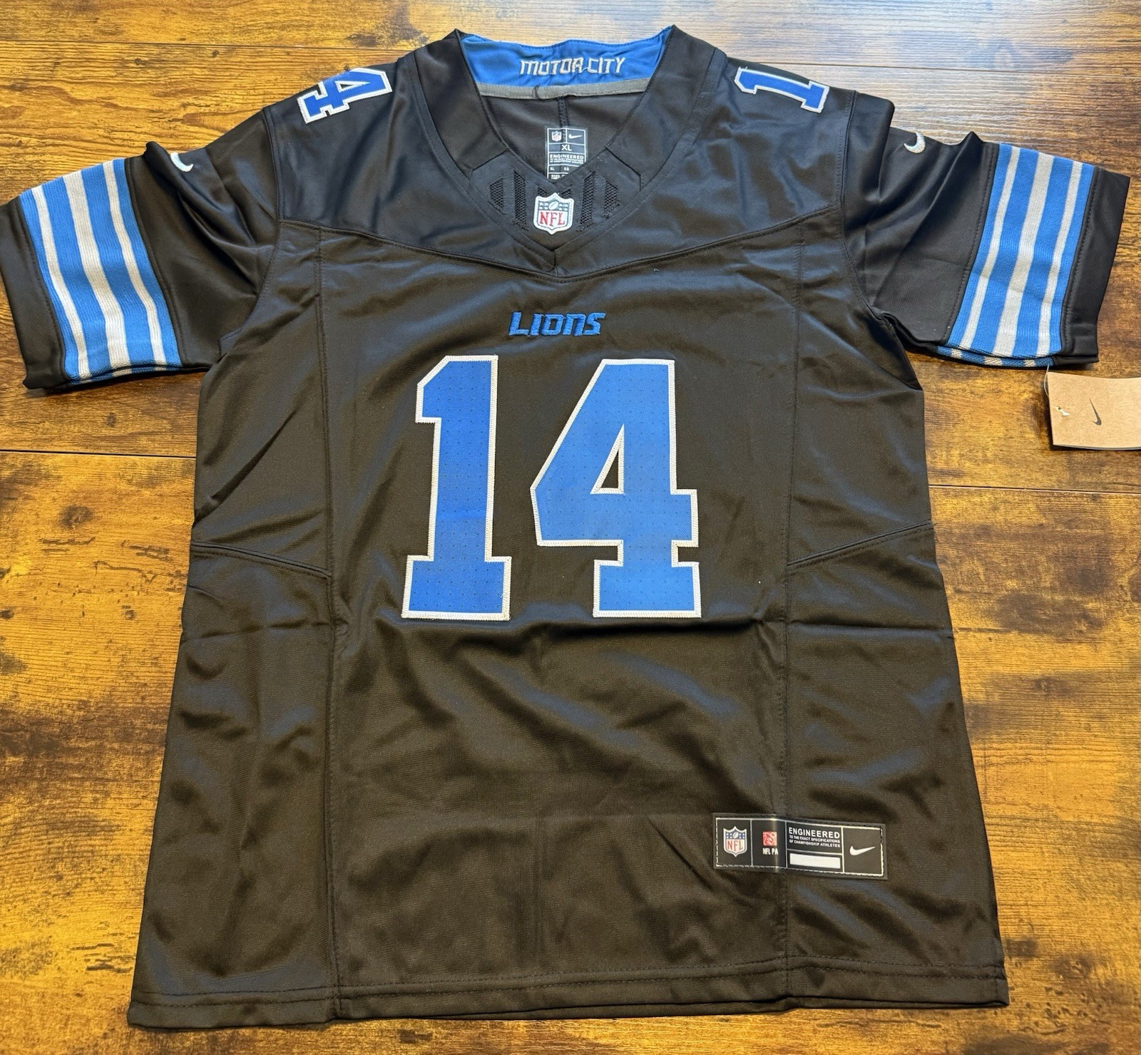 Nike Detroit Lions Amon-Ra St. Brown #14 NFL Football Jersey adult xl-nWT Nike Detroit Lions Amon-Ra St. Brown #14 NFL Football Jersey adult xl-nWT