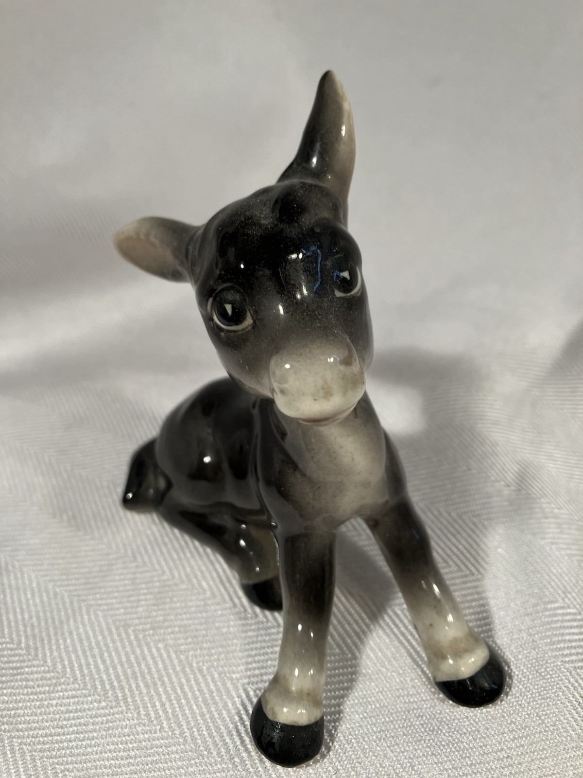 Vintage Donkey Ceramic Figurine Vintage Donkey Ceramic Figurine