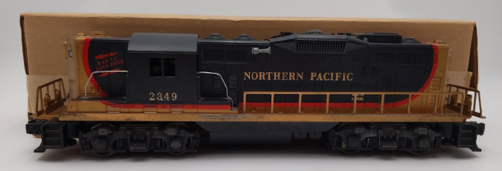 Lionel 2349 Vintage O Northern Pacific GP-9 Diesel Locomotive