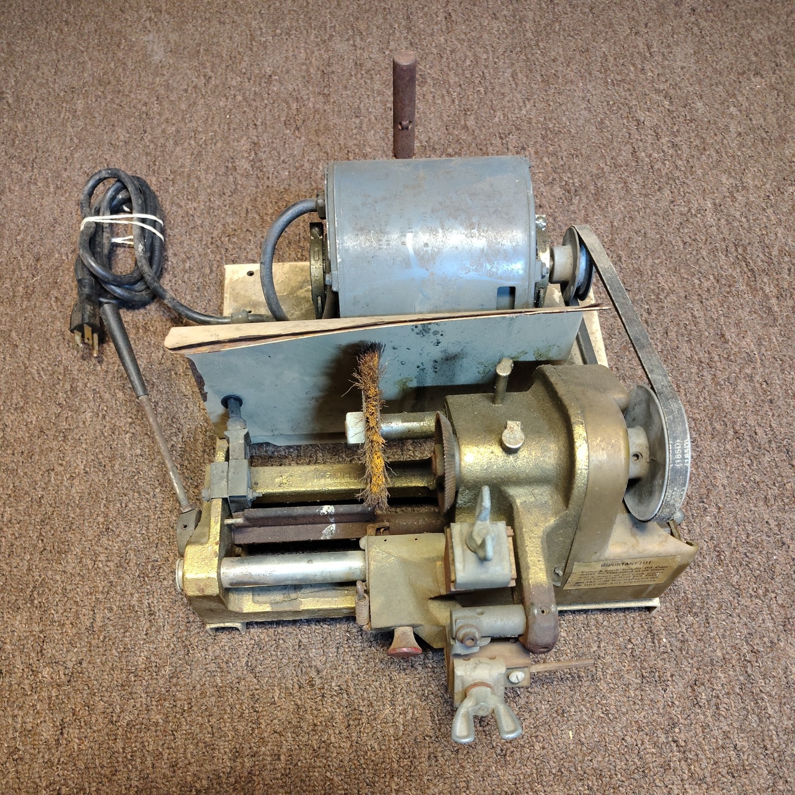 Vintage Curtis Key Cutter Duplicator Machine 2000k