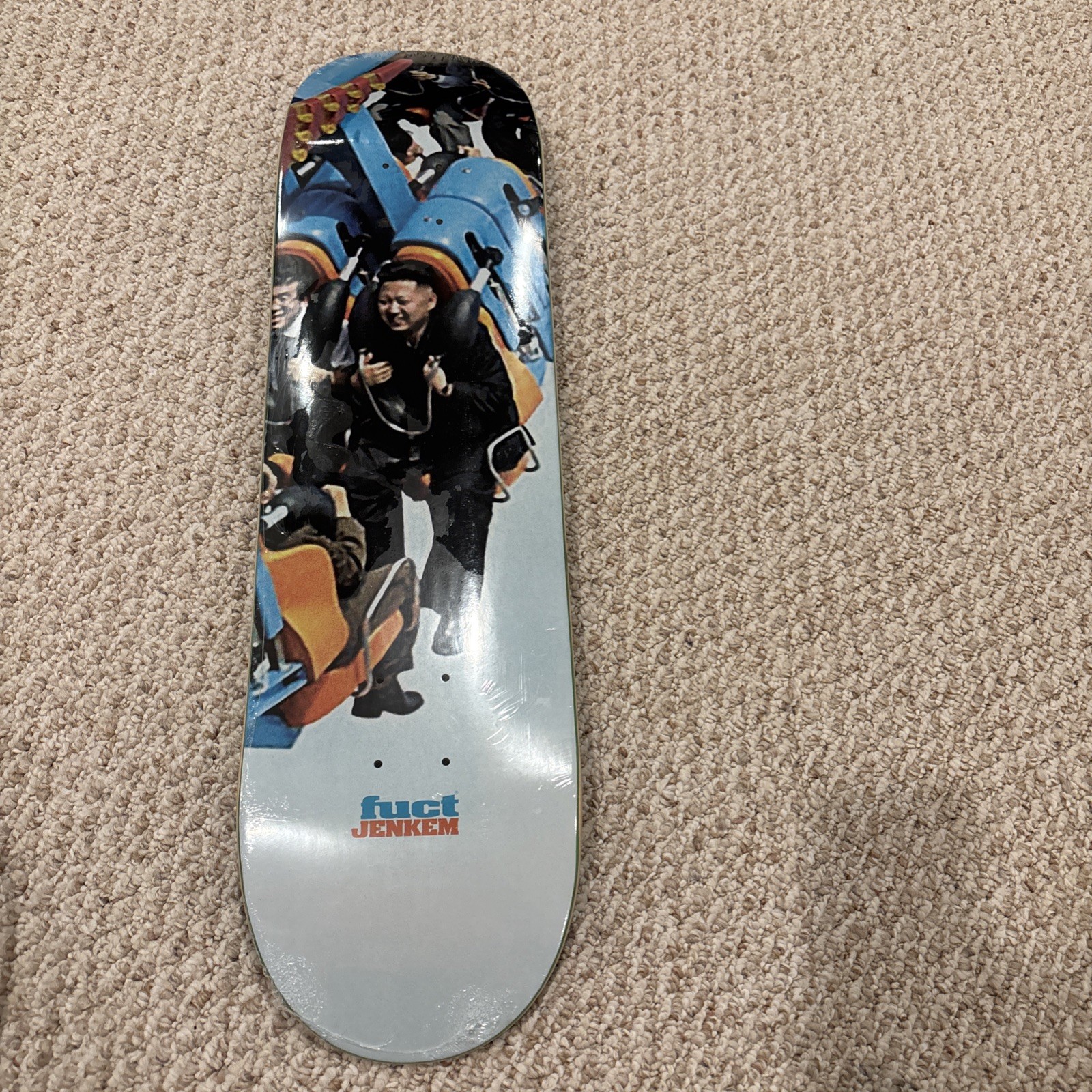 FUCT JENKEM KIM COASTER SKATEBOARD DECK SIZE 8.25