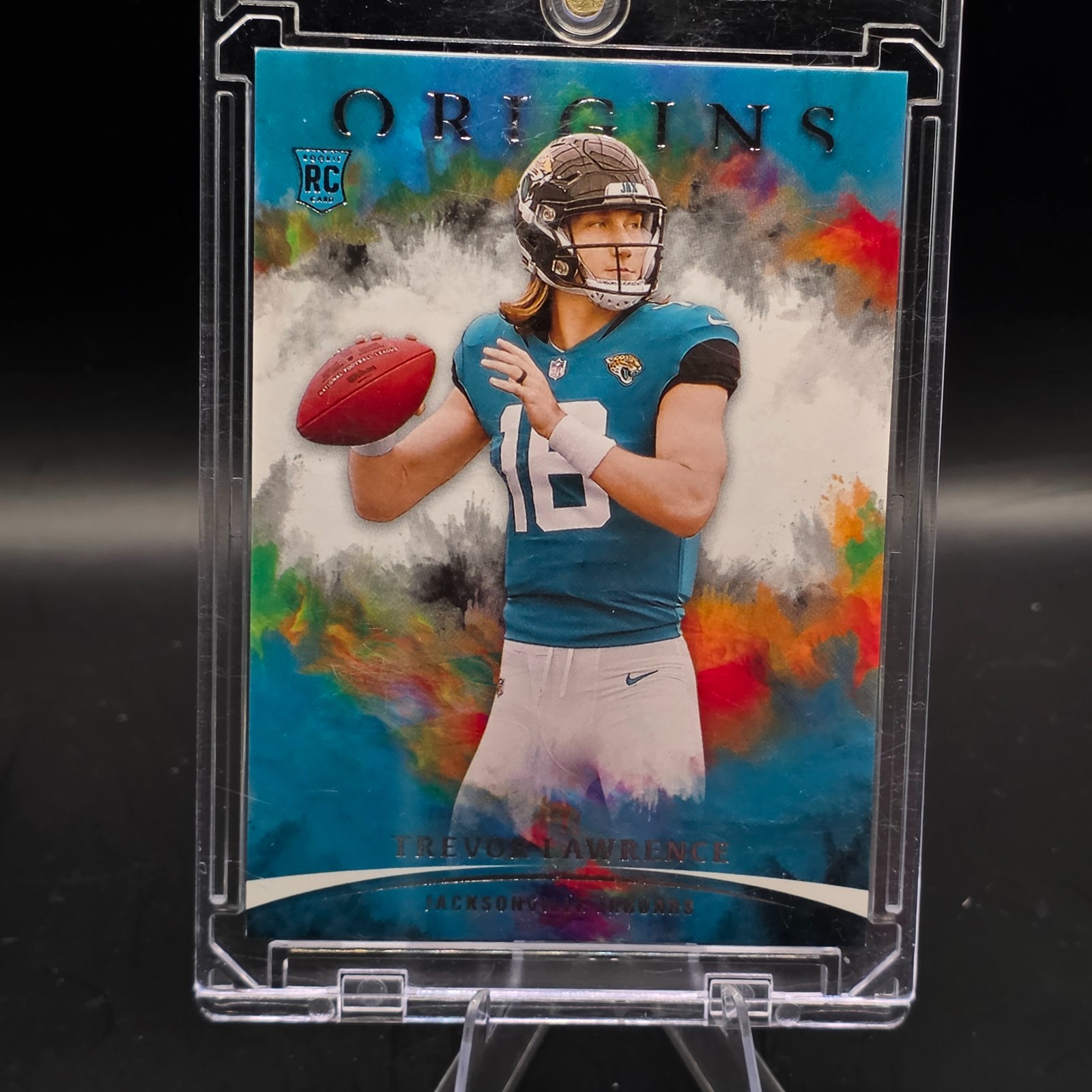2021 Panini Origins Trevor Lawrence 101 RC Jaguars NM 2021 Panini Origins Trevor Lawrence 101 RC Jaguars NM