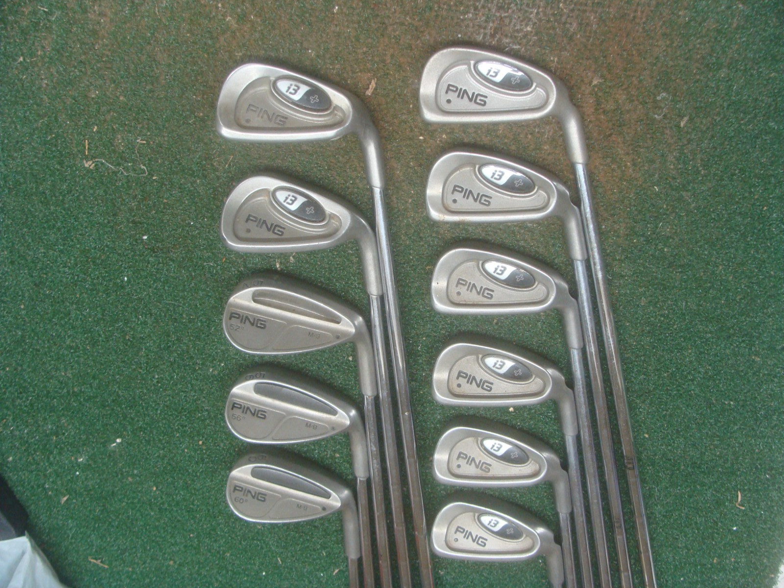Ping i3+ Plus BLK Dot Iron Set 3-PW & M/B 52,56,60 wedges CS-Lite R Flex RH