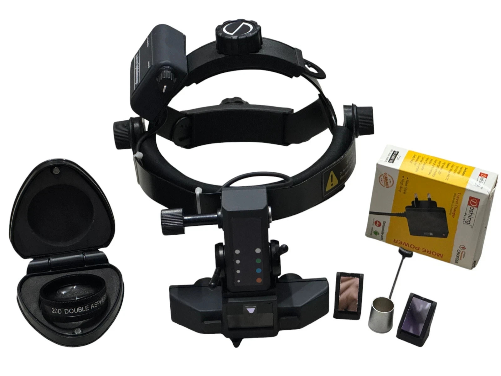 Indirect Ophthalmoscope Binocular Set Ophthalmology Equipment With Volk Copy 20D