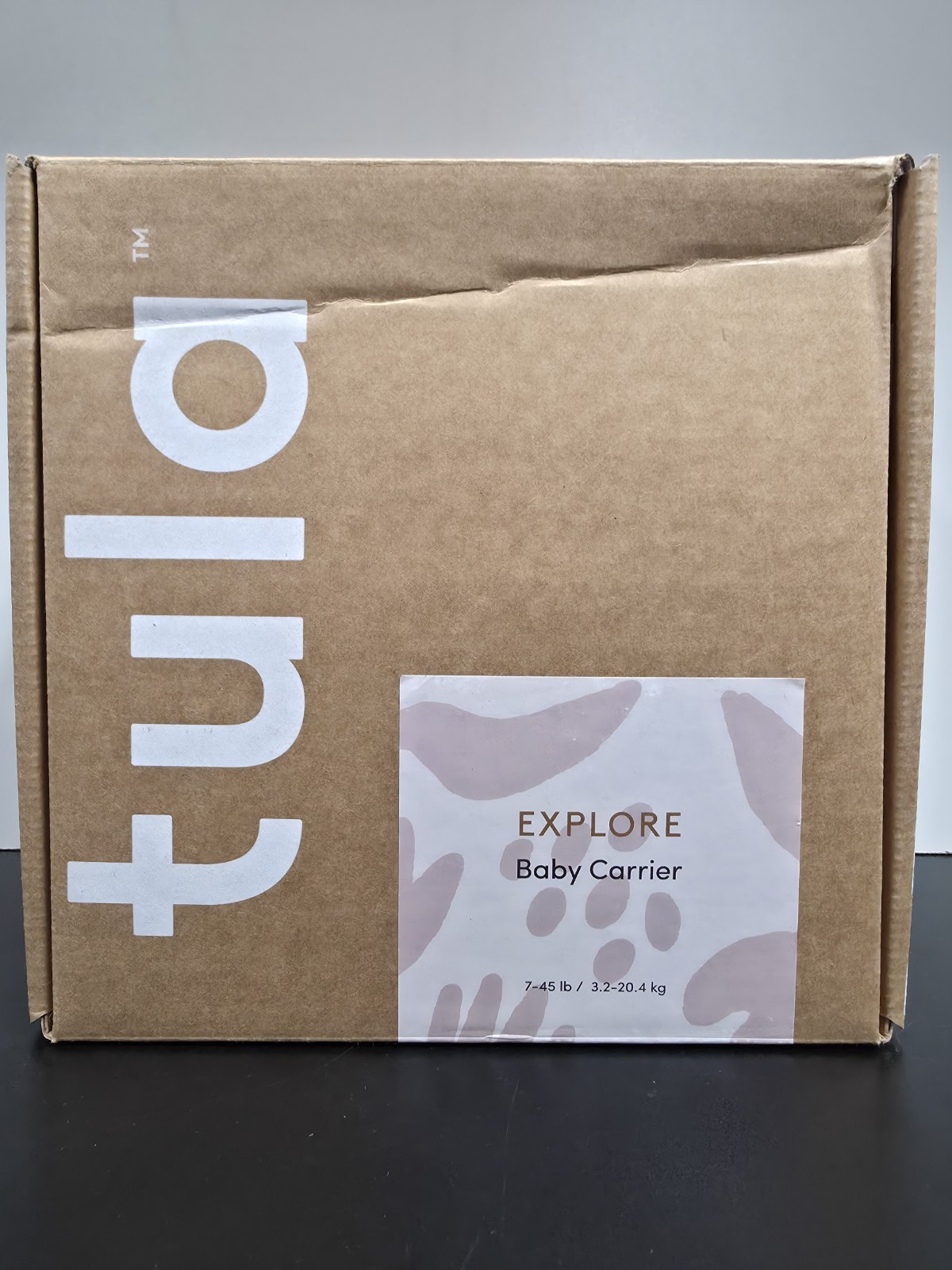 Tula Free To Grow Geode Explore Hemp Baby Carrier TBCH2P10 NEW/OPEN BOX/DMG PKG