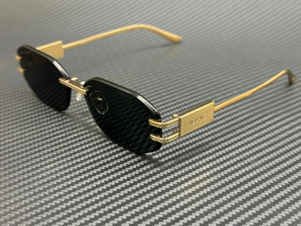 VERSACE VE2274 100287 Gold Grey Women\'s 58 mm Sunglasses VERSACE VE2274 100287 Gold Grey Women\'s 58 mm Sunglasses