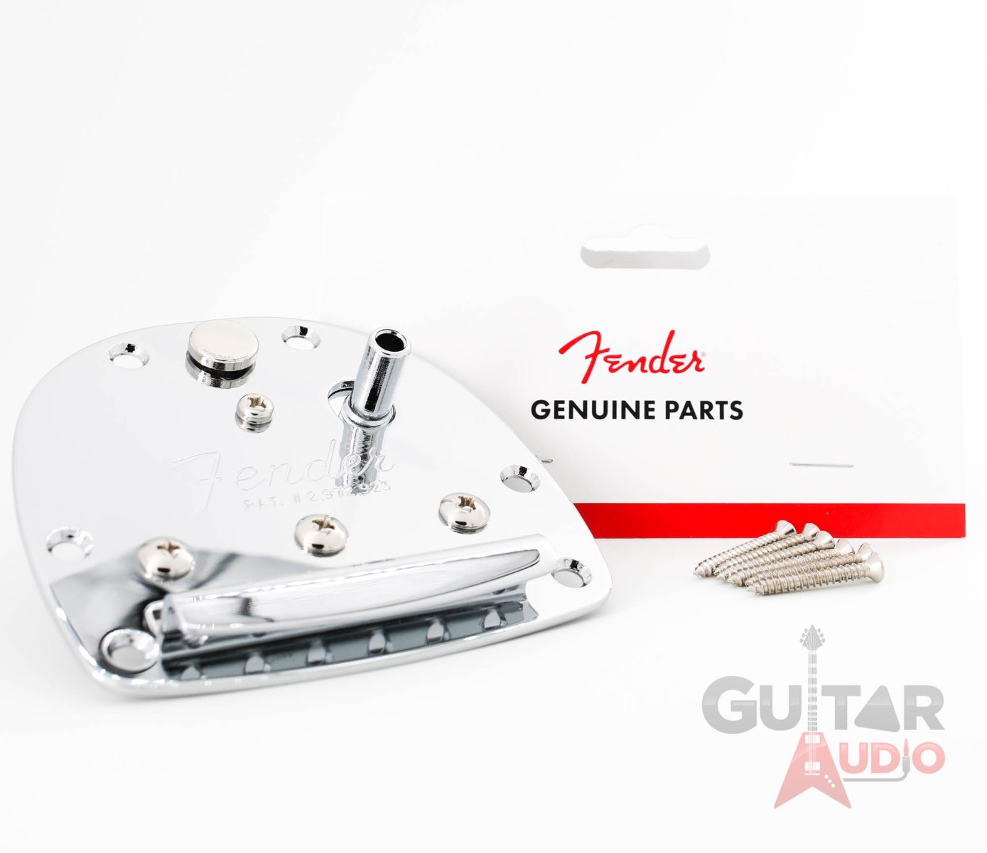 Genuine Fender Classic Player Jazzmaster/Jaguar Tremolo Tailpiece with Screws Genuine Fender Classic Player Jazzmaster/Jaguar Tremolo Tailpiece with Screws