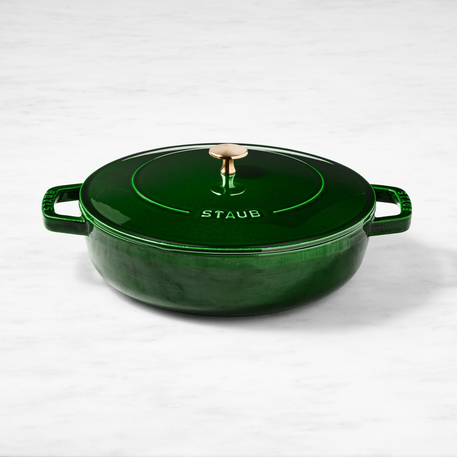Staub x Smitten Kitchen Enameled Cast Iron Braiser 4-Qt Staub x Smitten Kitchen Enameled Cast Iron Braiser 4-Qt