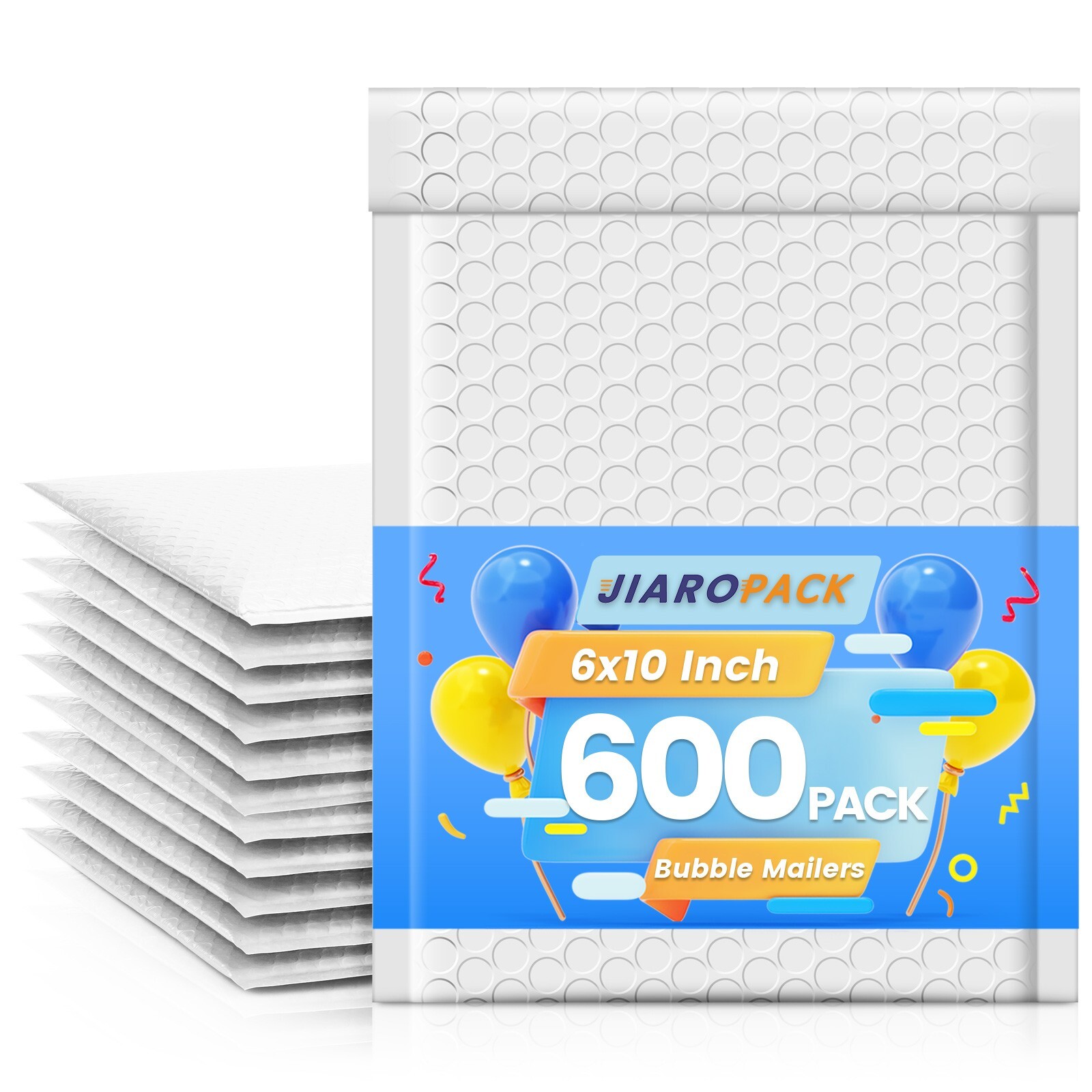 Jiaro Pack Poly Bubble Mailer Padded Envelope Mailing Bags 6x10\ Jiaro Pack Poly Bubble Mailer Padded Envelope Mailing Bags 6x10\