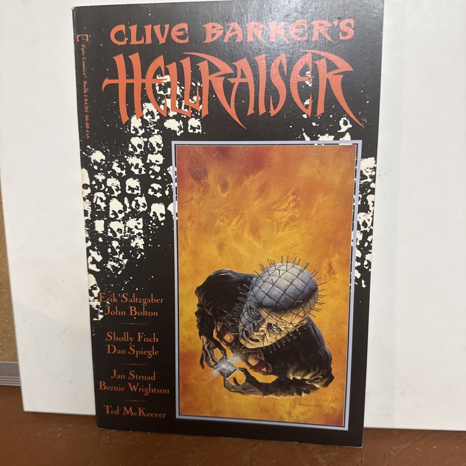 Clive Barker's Hellraiser #1 (Epic Comics Marvel Comics 1989)