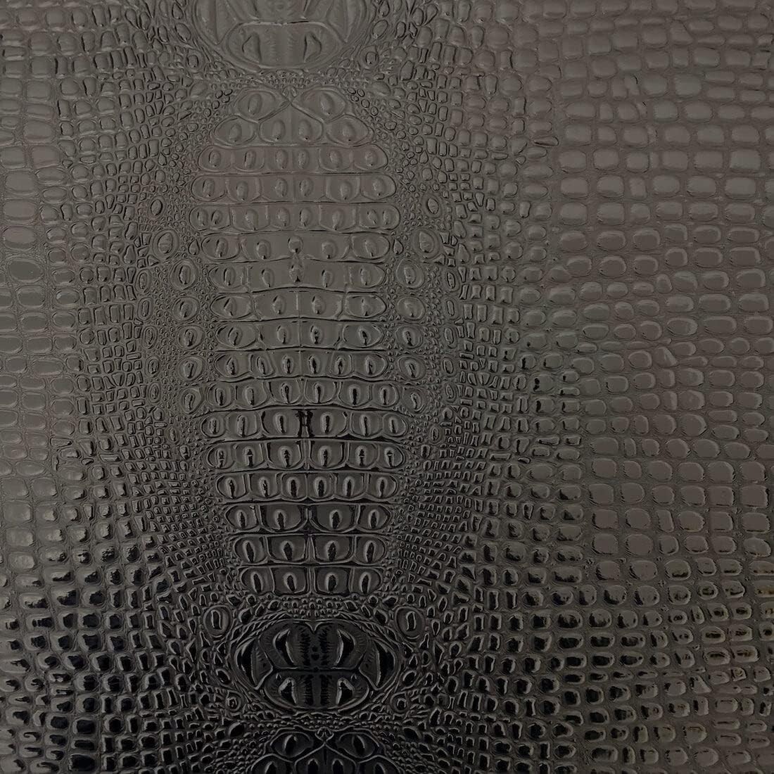 Embossed 3D Gator Vinyl Upholstery Crafting Fashion Fabric - Sold/Yard Alligator Embossed 3D Gator Vinyl Upholstery Crafting Fashion Fabric - Sold/Yard Alligator