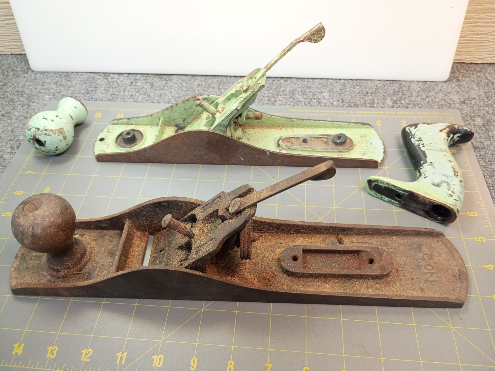 Lot 2 Vintage STANLEY BAILEY No 5 1/2 Smooth Bottom No 5 PARTS KG Lot 2 Vintage STANLEY BAILEY No 5 1/2 Smooth Bottom No 5 PARTS KG