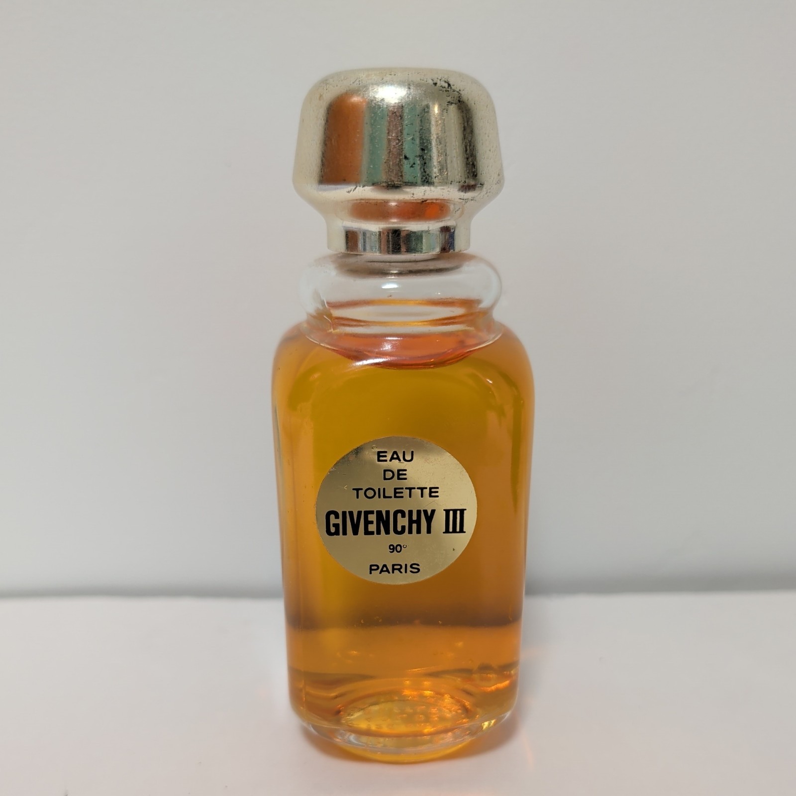 Givenchy III Eau De Toilette 120ml 4oz 90° Paris France Full Bottle Rare Vtg SM Givenchy III Eau De Toilette 120ml 4oz 90° Paris France Full Bottle Rare Vtg SM