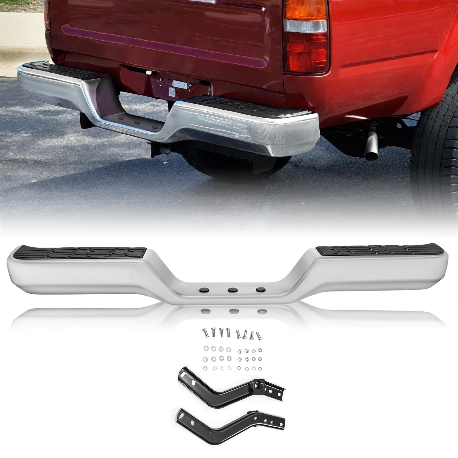 Rear Bumper Assembly Fits for 1989-1995 Toyota