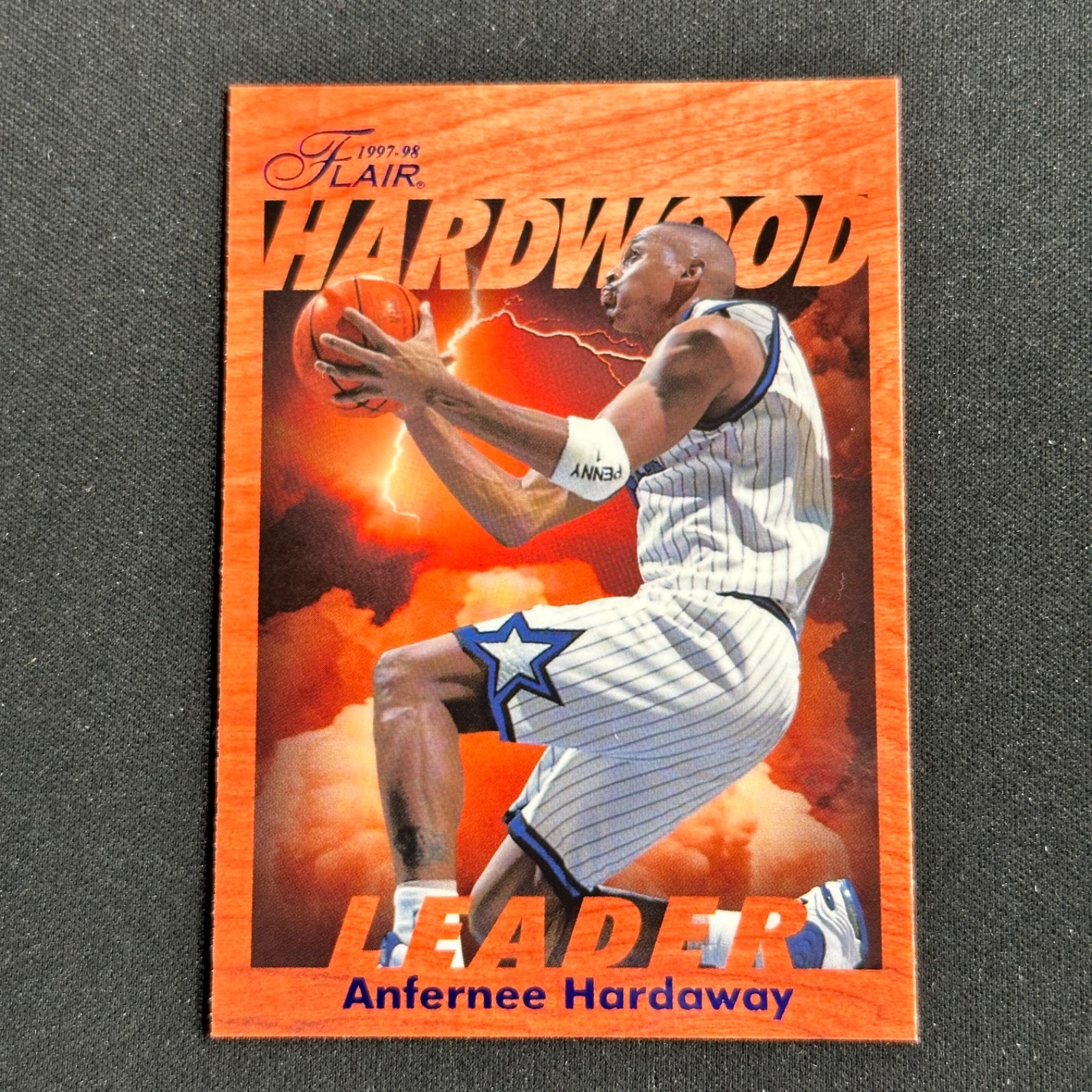 1997-98 Fleer Hardwood Leader Anfernee Hardaway #19 Magic
