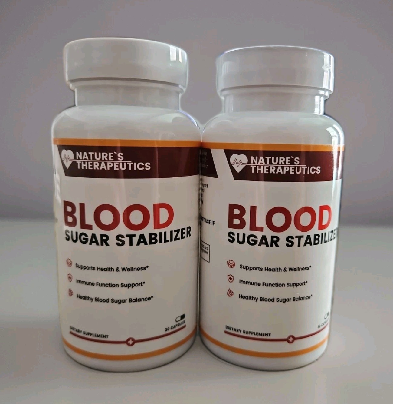 2X Nature's Therapeutics Blood Sugar Stabilizer 30 Capsules Exp. 6/27 2X Nature's Therapeutics Blood Sugar Stabilizer 30 Capsules Exp. 6/27