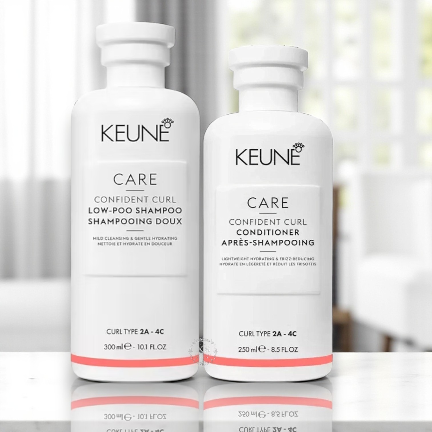 Keune Care Confident Curl Low Poo Shampoo 10.1 Oz & Conditioner 8.5 Oz Duo Set Keune Care Confident Curl Low Poo Shampoo 10.1 Oz & Conditioner 8.5 Oz Duo Set
