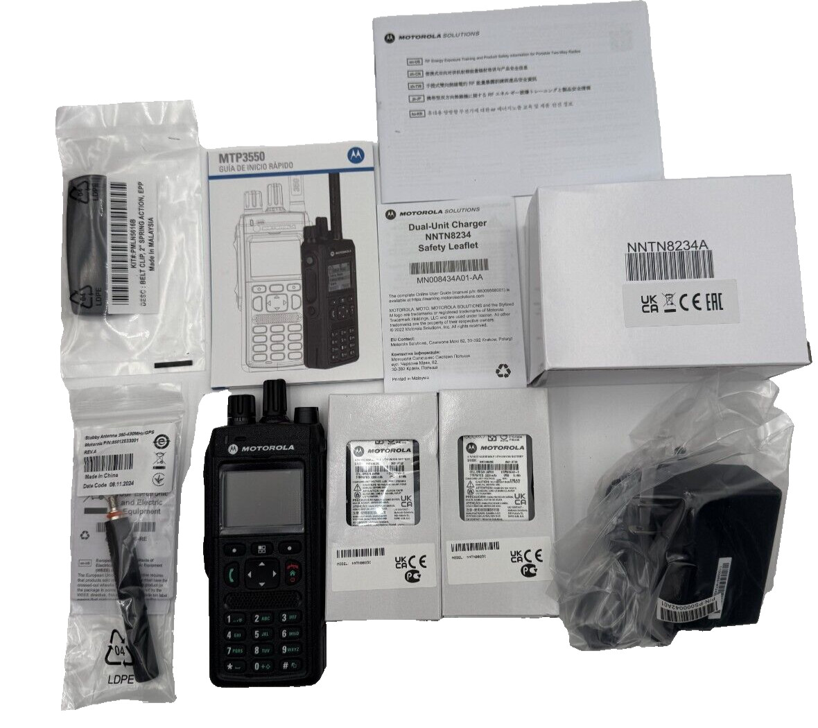 Motorola MTP3550 350-470MHz Tetra Portable Radio