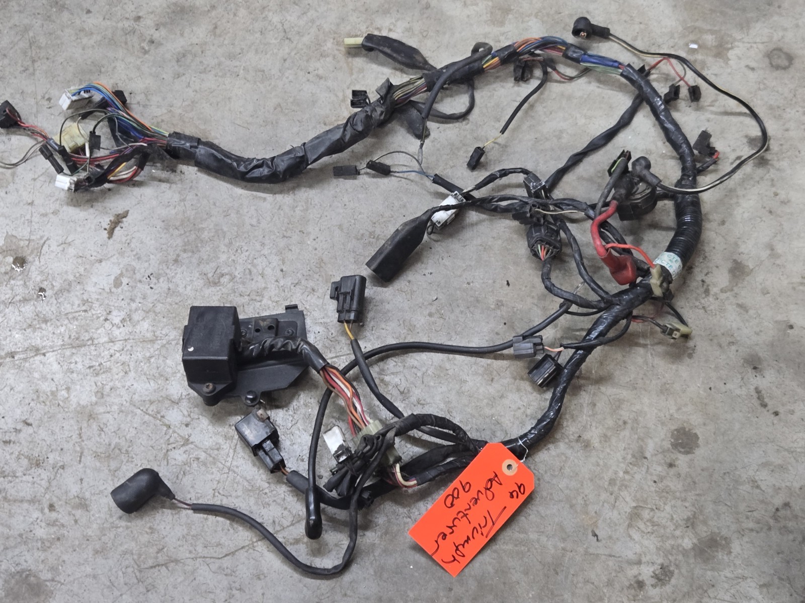 1996 96 Triumph Adventurer 900 engine main wire wiring harness complete oem