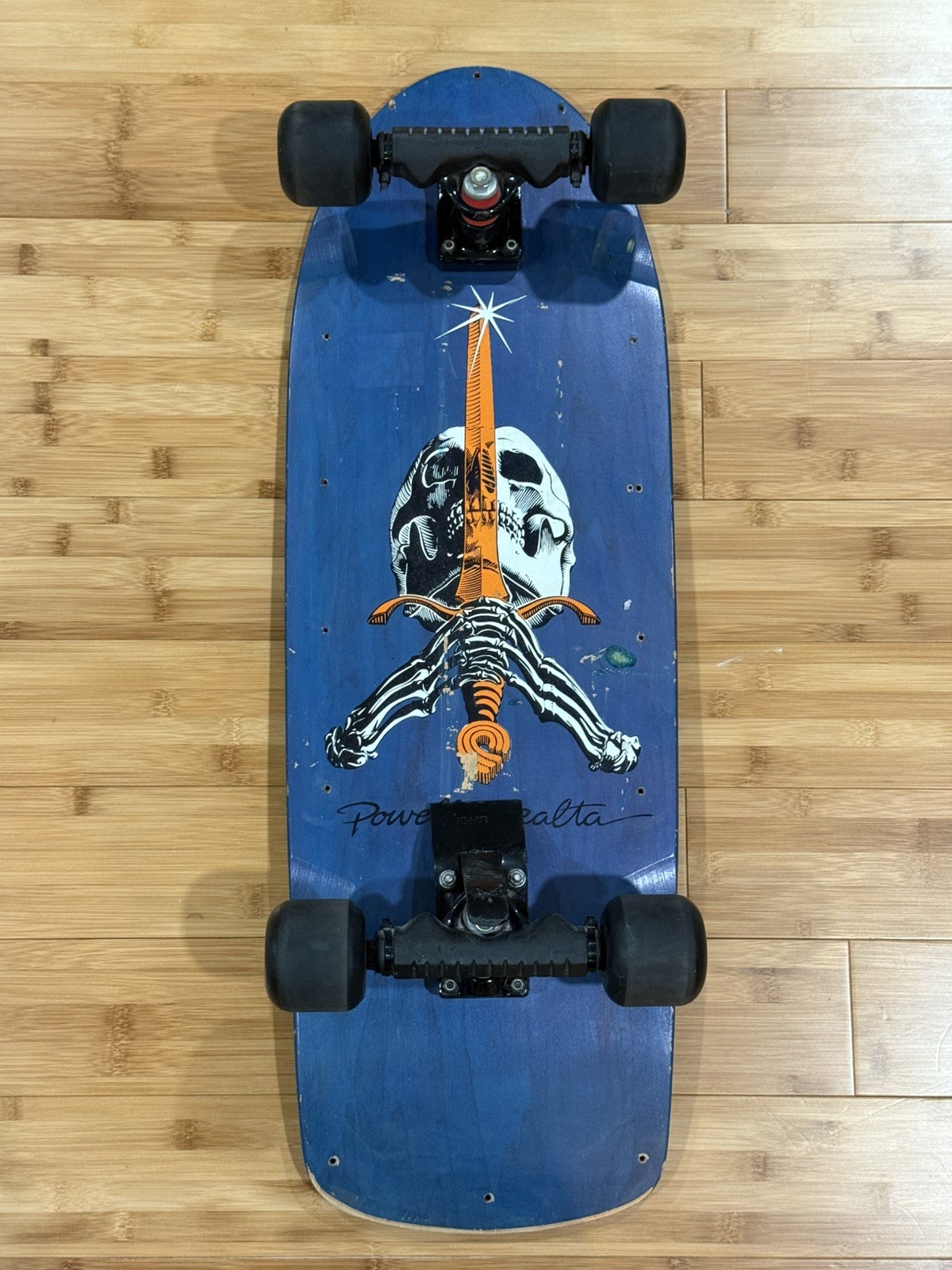 VTG Powell Peralta skateboard 1978 Skull And Sword Rare VTG Powell Peralta skateboard 1978 Skull And Sword Rare