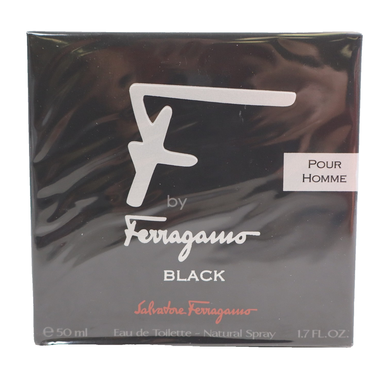 Salvatore Ferragamo  Men\'s F Pour Homme Black EDT Spray 1.7 oz Fragrance