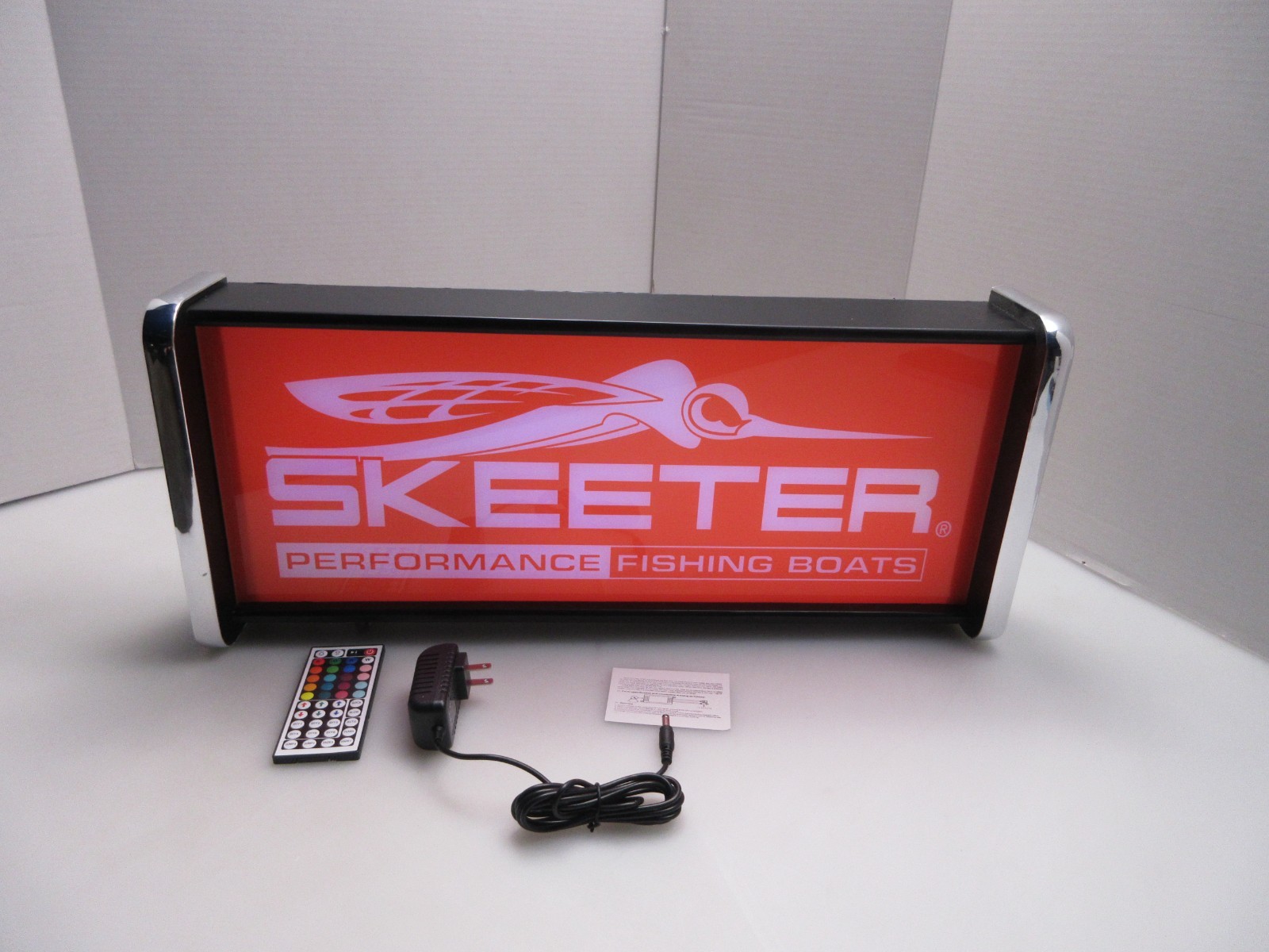 Skeeter Performance Boats LED Display lighted sign lightbox Wall Hanging Light Skeeter Performance Boats LED Display lighted sign lightbox Wall Hanging Light