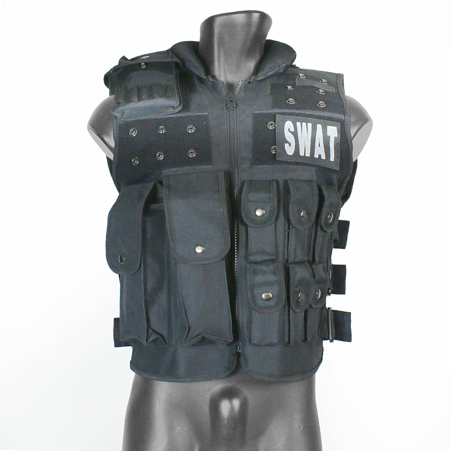 MetalTac Airsoft Tactical SWAT VEST Police Protection Black