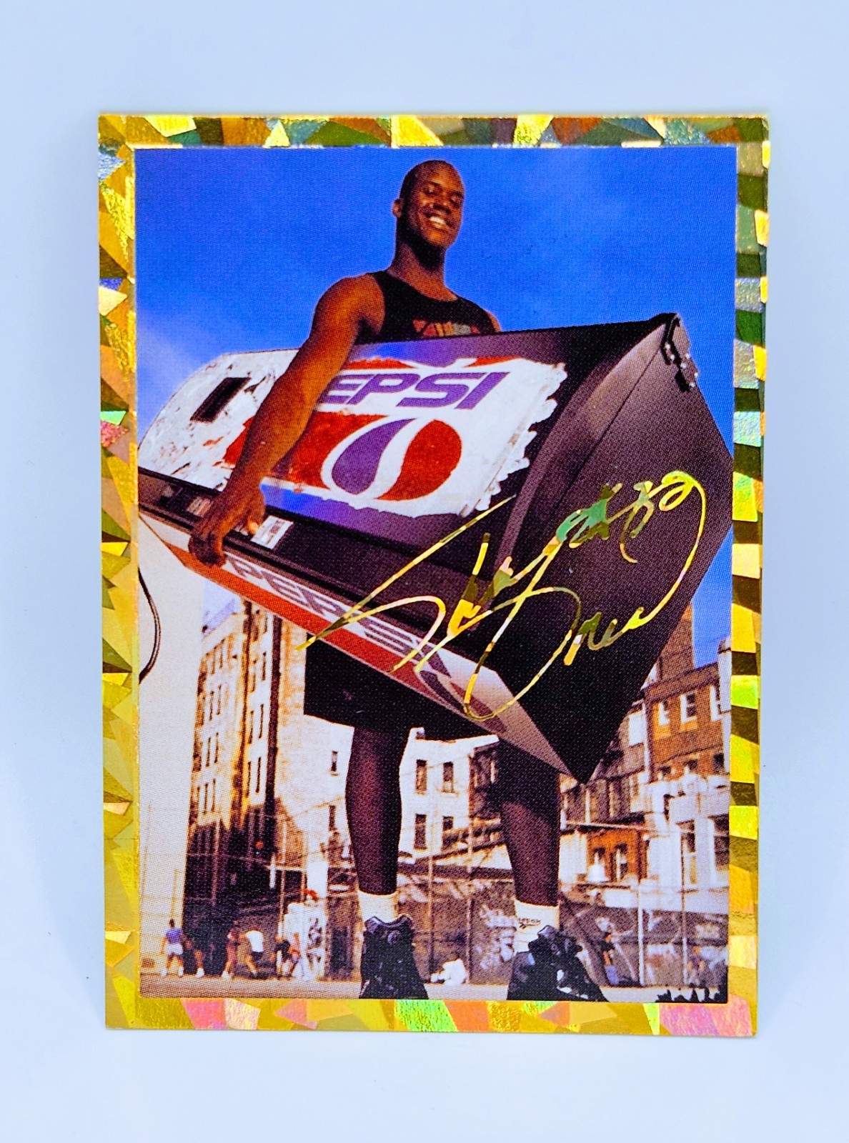 Shaquille O\'Neal Baseketball Card Pepsi Machine Limited Foil 90s Shaq Promo #4