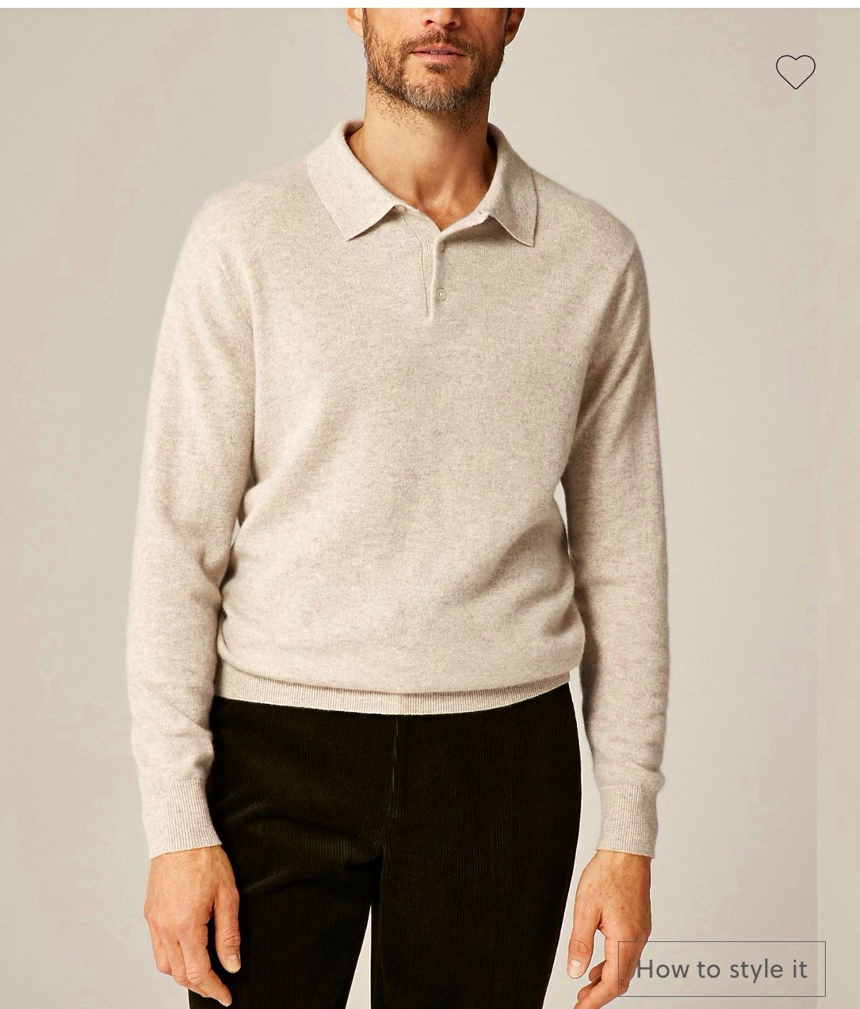 J. Crew men\'s 100% Cashmere collared sweater-polo Sz M Tan color J. Crew men\'s 100% Cashmere collared sweater-polo Sz M Tan color