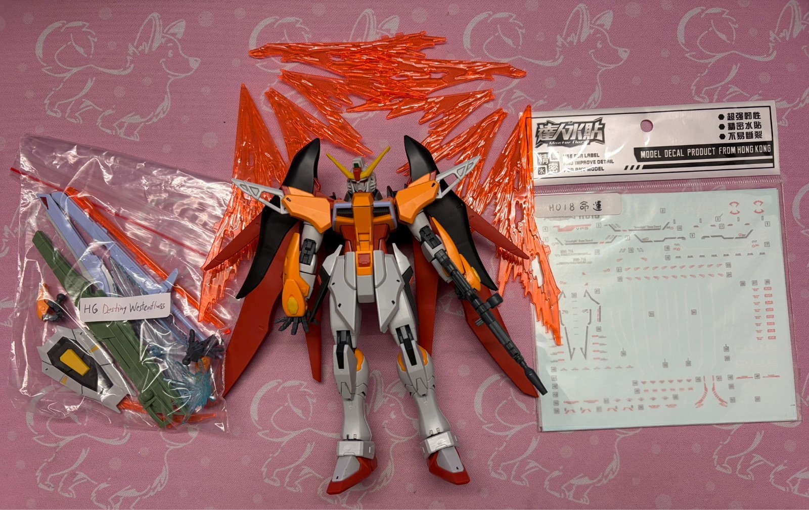 Bandai Gunpla HG 1/144 Destiny Gundam Heine Westenfluss (Built/Pre-Built)