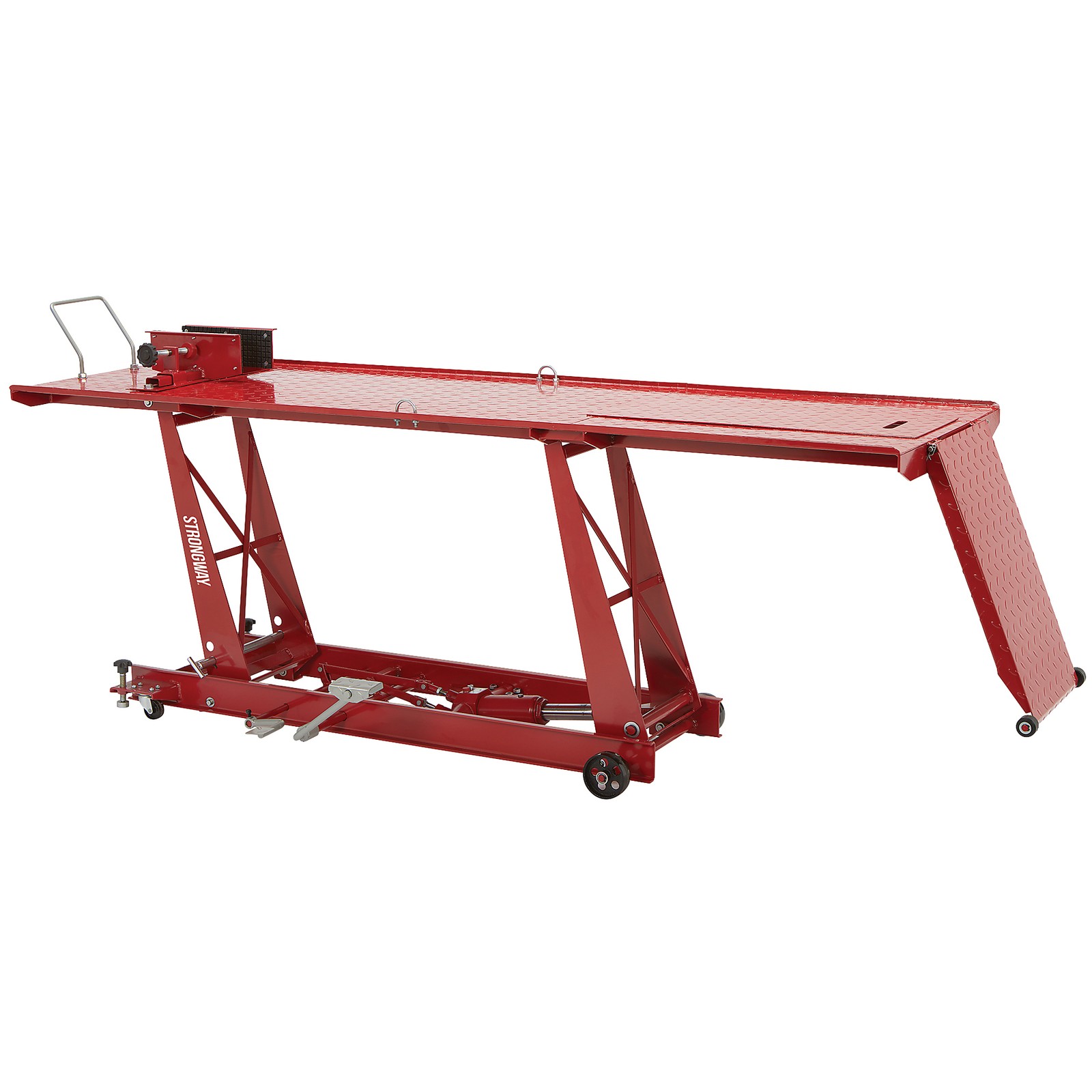 Strongway Steel Hydraulic Motorcycle Lift, 1100-Lb. Capacity Strongway Steel Hydraulic Motorcycle Lift, 1100-Lb. Capacity