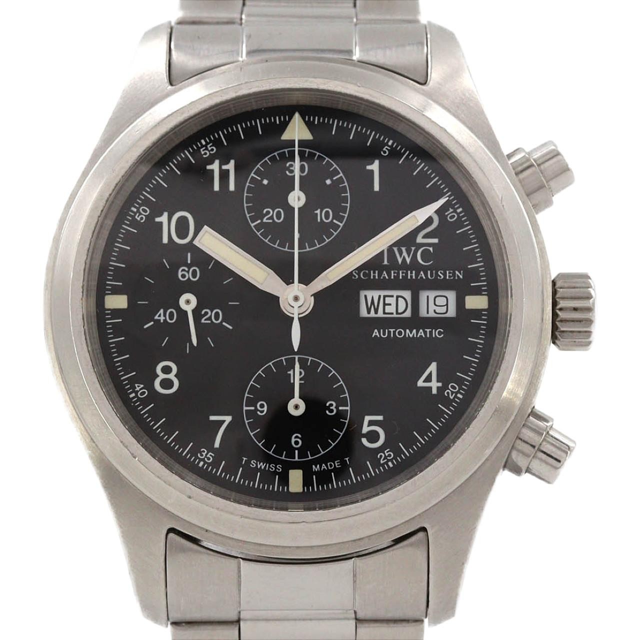Authentic [Unserviced - Value Price] IWC Mechanical Flieger Chronograph IW37...