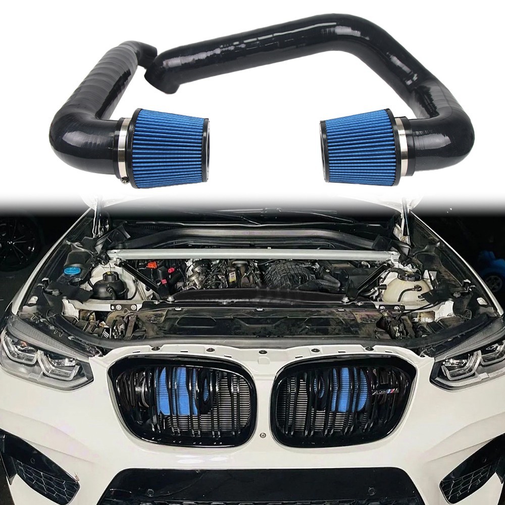 Cold Air Intake System For 2020-2024 BMW X3M X4M S58 3.0T Turbo Front Mount