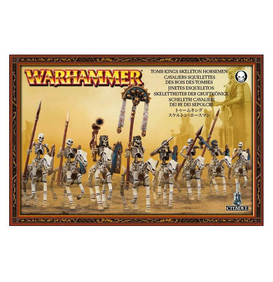 Warhammer TOW Tomb Kings of Khemri Skeleton Horsemen x8 NO BOX Warhammer TOW Tomb Kings of Khemri Skeleton Horsemen x8 NO BOX