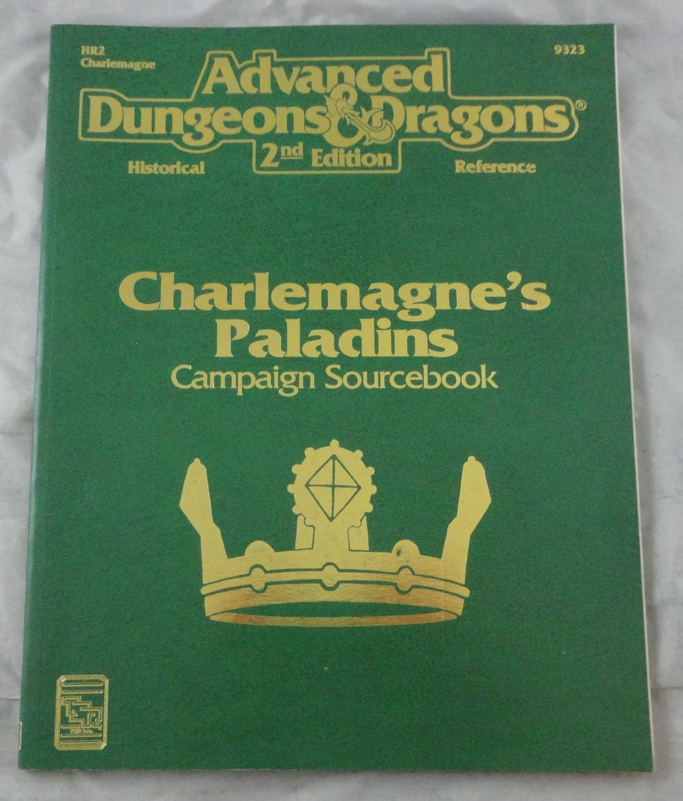 Advanced Dungeons & Dragons AD&D Charlemagne\'s Paladins Campaign Sourcebook 9323