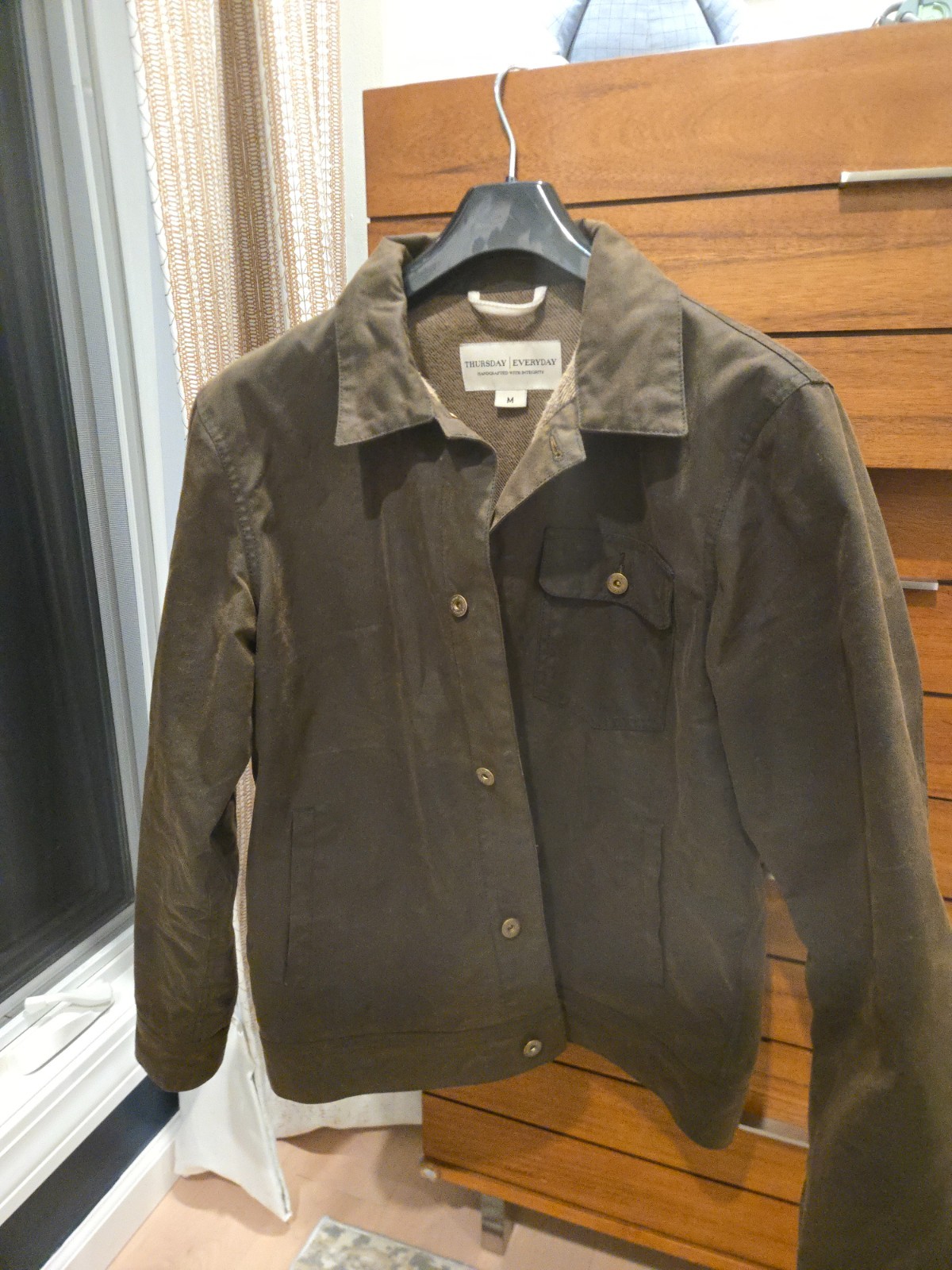 Thursday Boot Co. Waxed canvas jacket Thursday Boot Co. Waxed canvas jacket