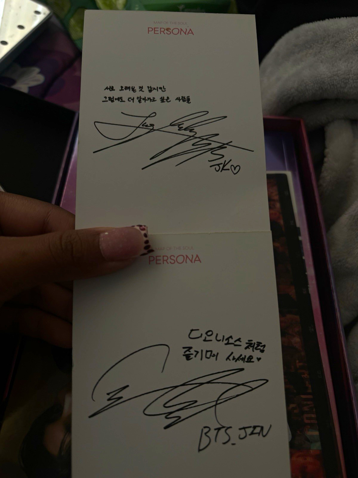 BTS BTS WORLD Original Soundtrack CD Album 2019 signed by the real artists