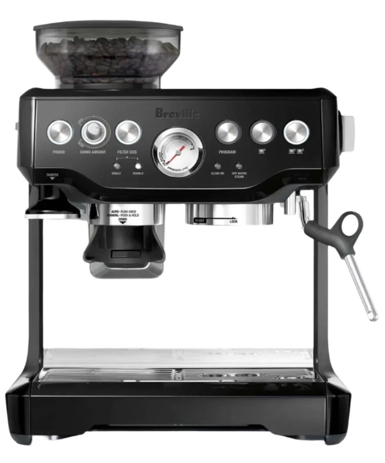 Breville BES870BST1BNA1 Barista Express Espresso Machine Black / Stainless NEW
