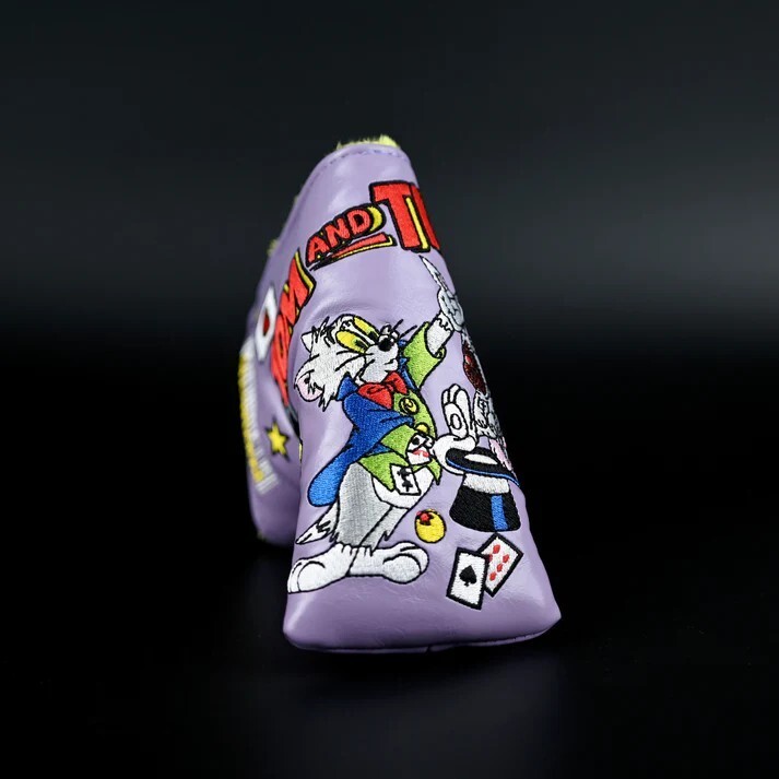 New Custom Design SHOWHAND GOLF #21 Tom and Tiber -Blade Putter Headcover Movie