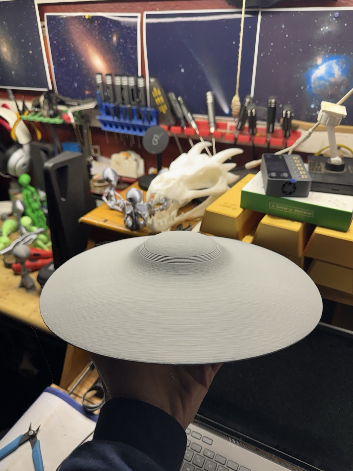 Bob Lazar Area S4 Style UFO 12” Diameter 