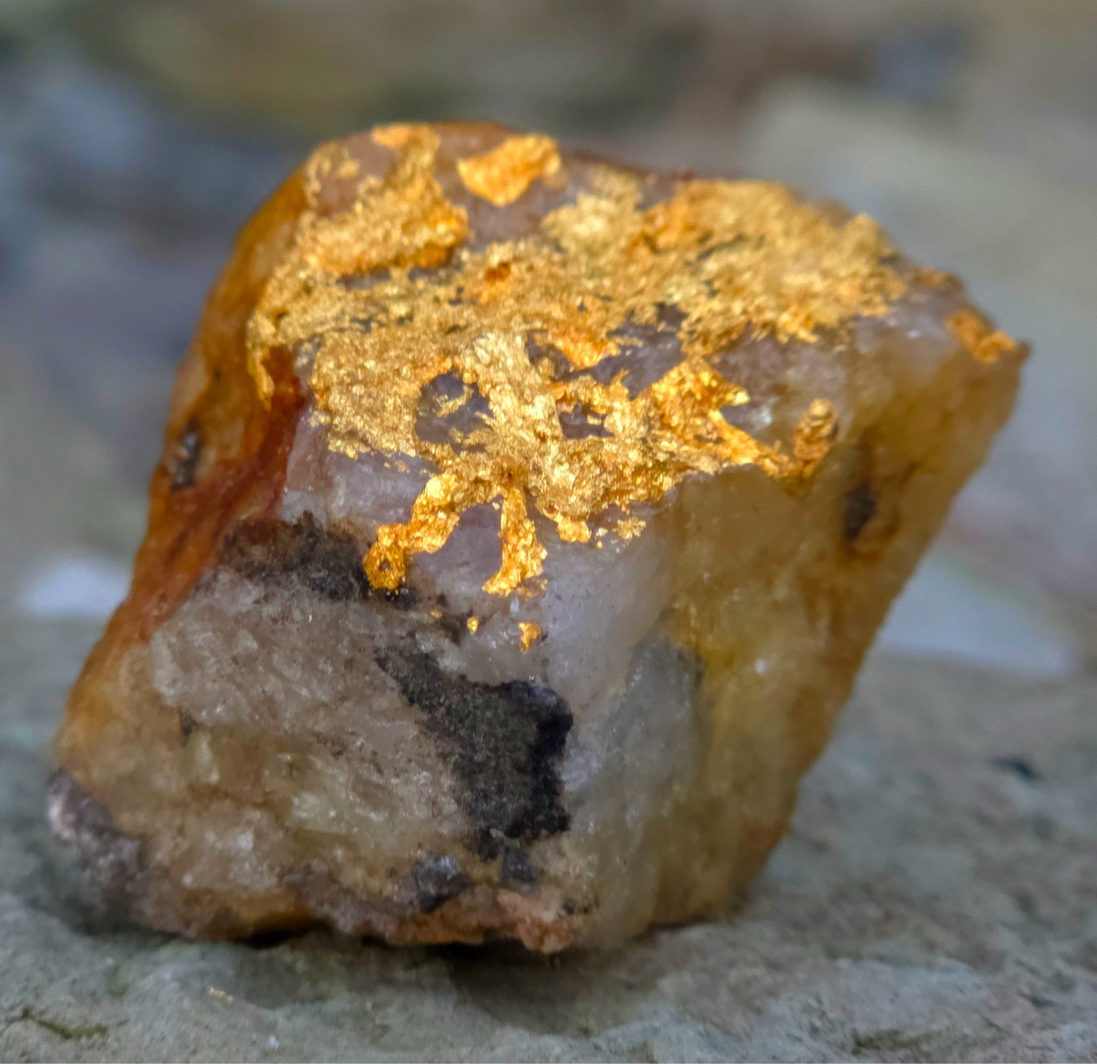 Crystalline Gold Ore Specimen 35.98g Soft Tellurides☆NO TARIFFS☆20% Off Was $179